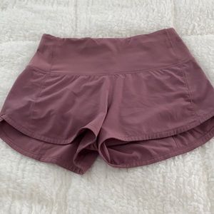 Lululemon Lined Shorts  Size 2   Used Like New Condition